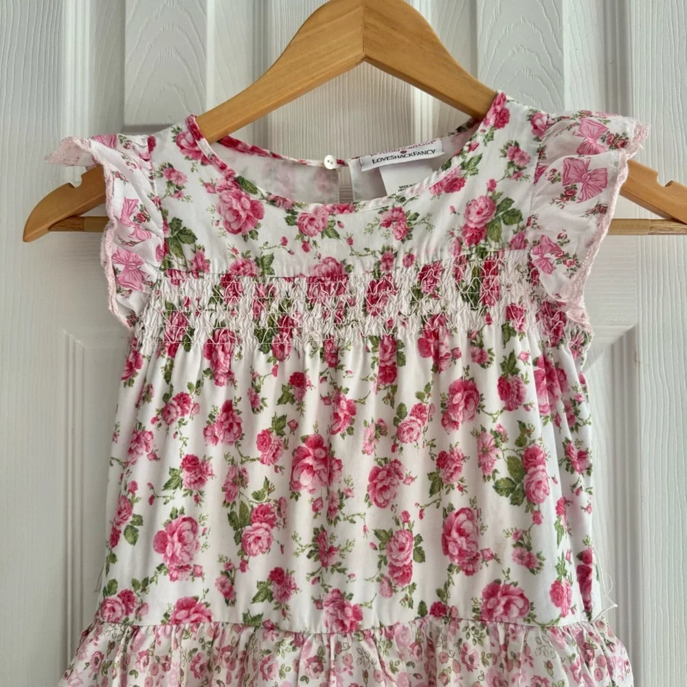 American Girl x LoveShackFancy Floral Dress Size 7
